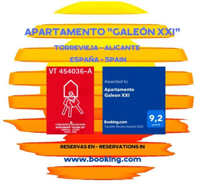 Apartamento Galeon XXI Torrevieja Dış mekan fotoğraf