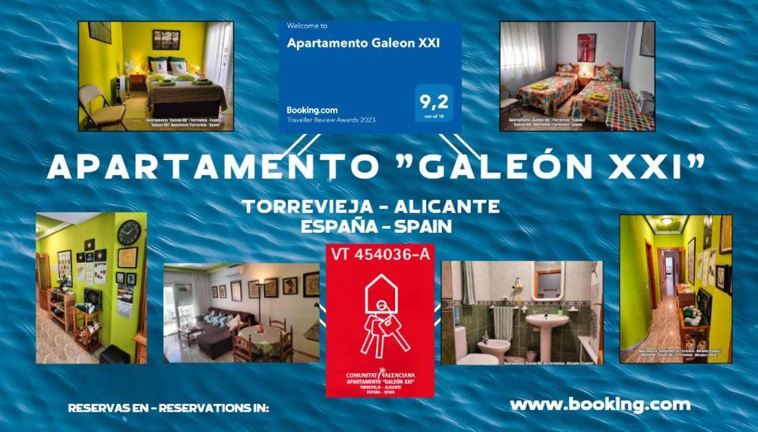 Apartamento Galeon XXI Torrevieja Dış mekan fotoğraf