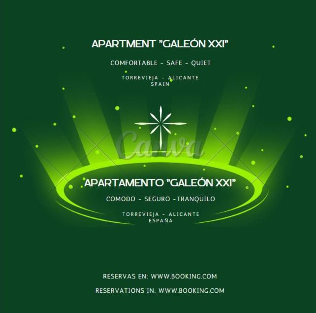 Apartamento Galeon XXI Torrevieja Dış mekan fotoğraf
